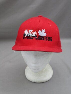 BMX Canada Hat - Stitched Team Logo - Adult Snapback